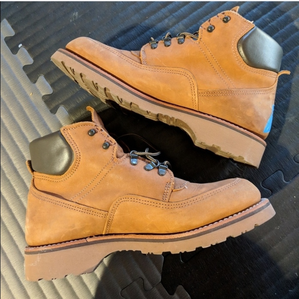 Red Wing Work Boot original boot with new soles.